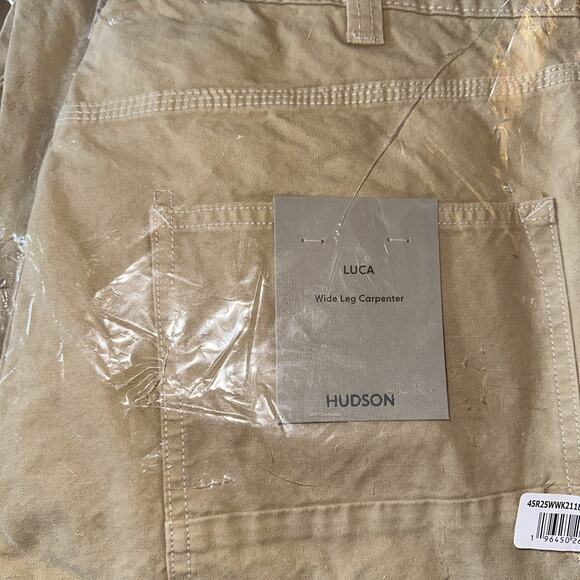 HUDSON Mens Luca Loose Fit Wide Leg Denim Pant Size 40 Msrp $118 - Picture 3 of 3